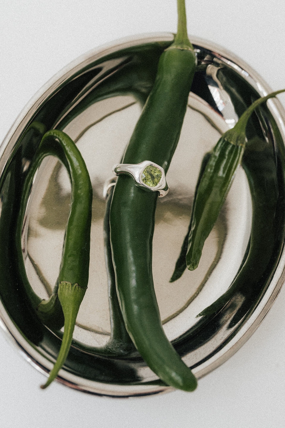 Organic Signet Ring – Gemstone