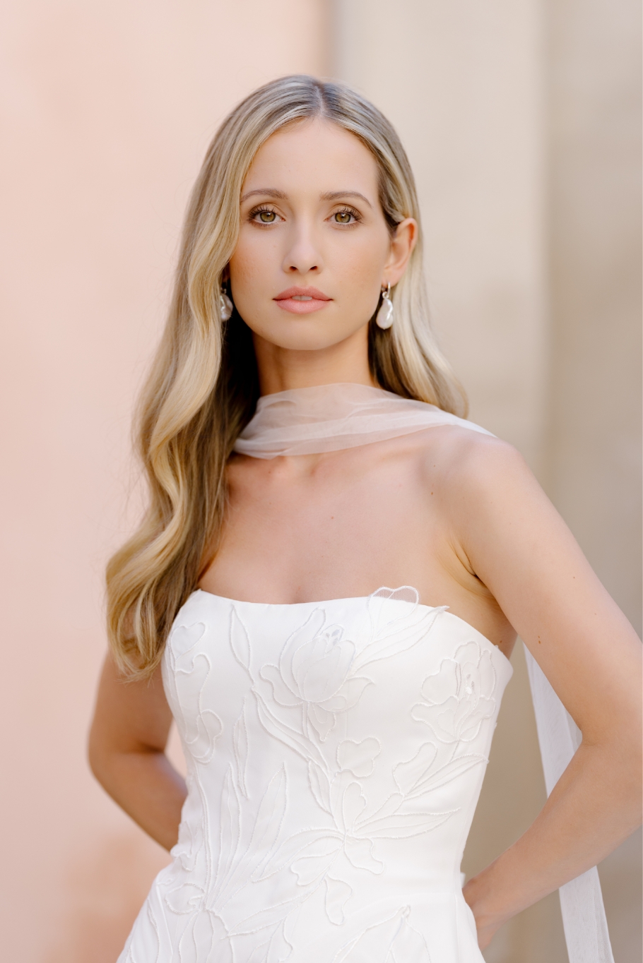 Tali Pearl Hoops – Bild 3